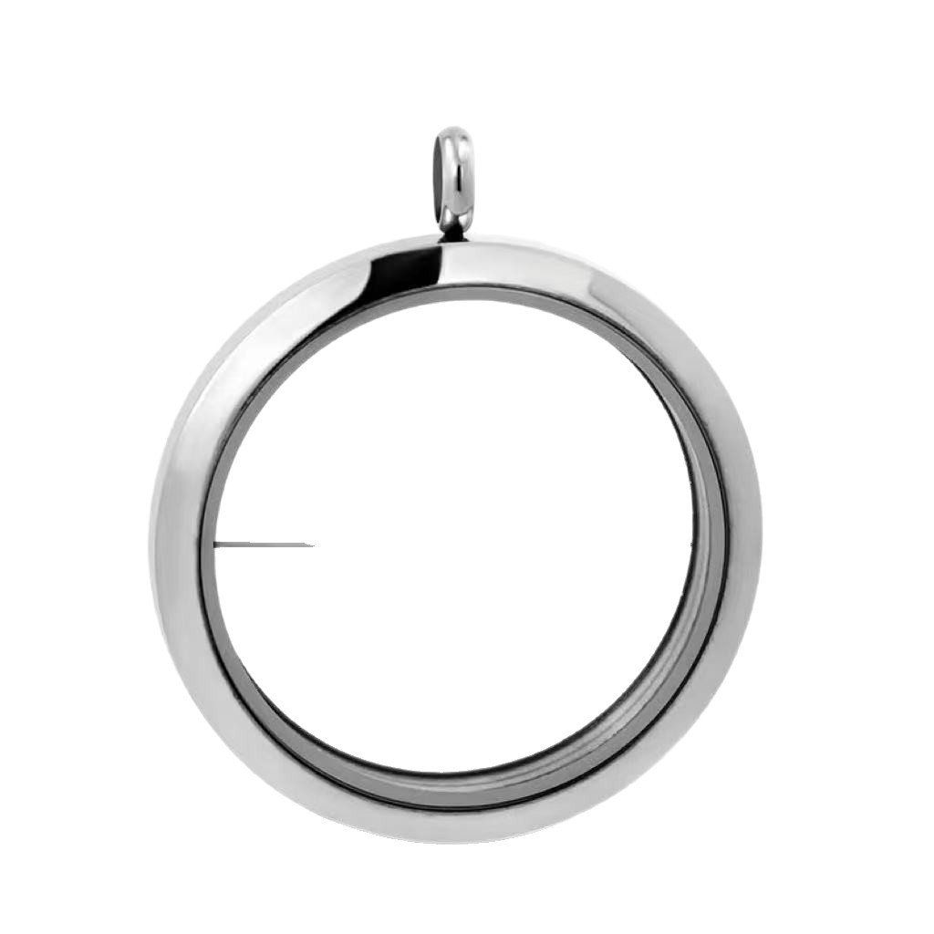 多サイズのタンカケース、ガウケース、丸型両面透明朱砂ペンダント、軽量高級ステンレス製セーターチェーン、ガウケース