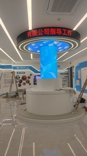 Styling Trumpet Column Uv Soft Film Ceiling Cylindrical Special-Shaped Advertising Light Box Led Light Box Curved Column Square Column