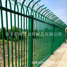 河南南水北调项目防护栏水源地保护区隔离栏锌钢铁艺热镀锌护栏