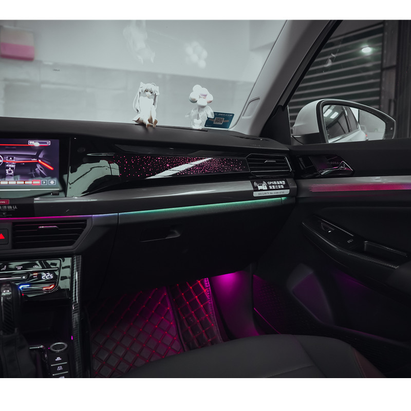 19 - 21 años Volkswagen Baolai transformación dinámica de la lámpara de atmósfera estrella