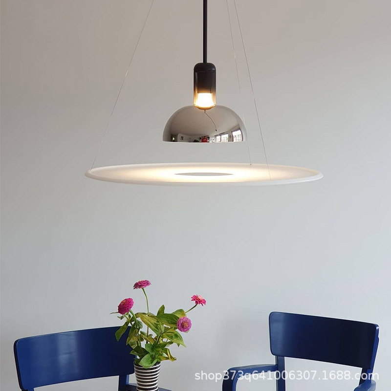 经典Flos Frisbi餐厅吊灯书房餐桌北欧现代简约设计师飞碟灯具