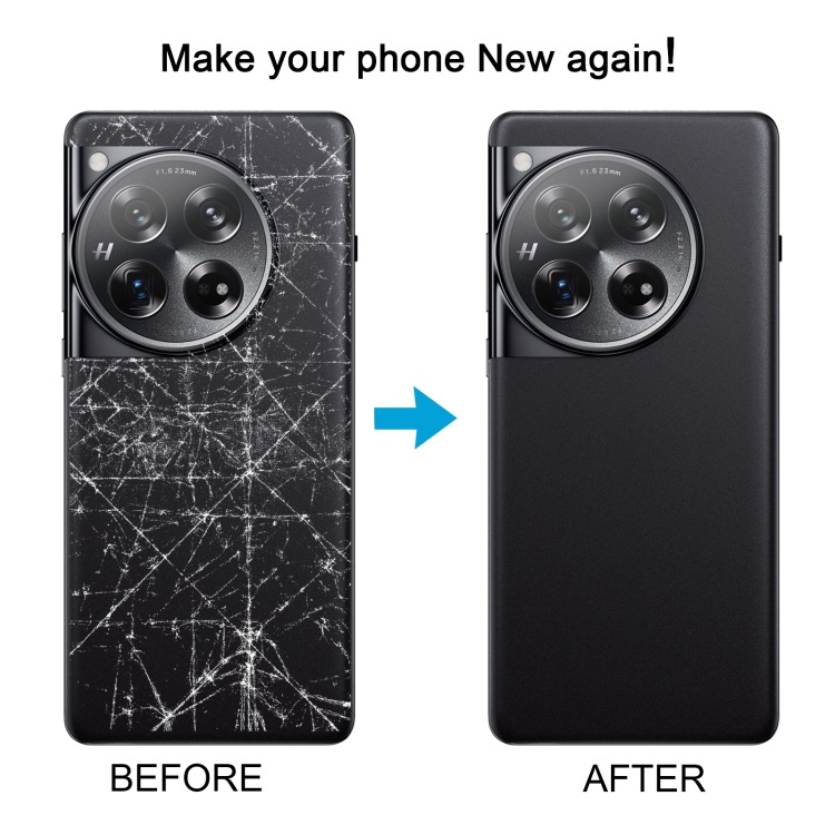 Aplicable para OnePlus 12 PJD110 CPH2573 CPH2581 cubierta trasera de cristal de batería original