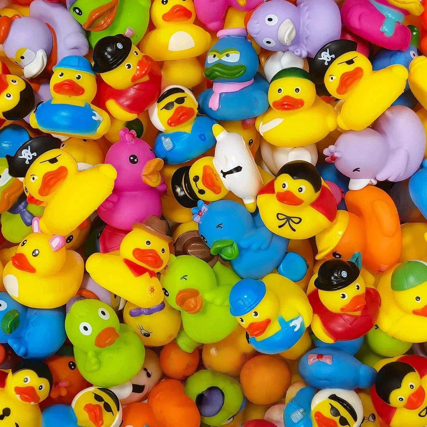 Amazon's best-selling Halloween vinyl duck bath toy, small-sized professional design bath and water play toy duck