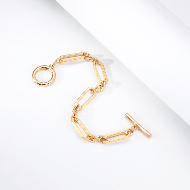 Fashion Geometric Chain Alloy Bracelet Wholesale display picture 9