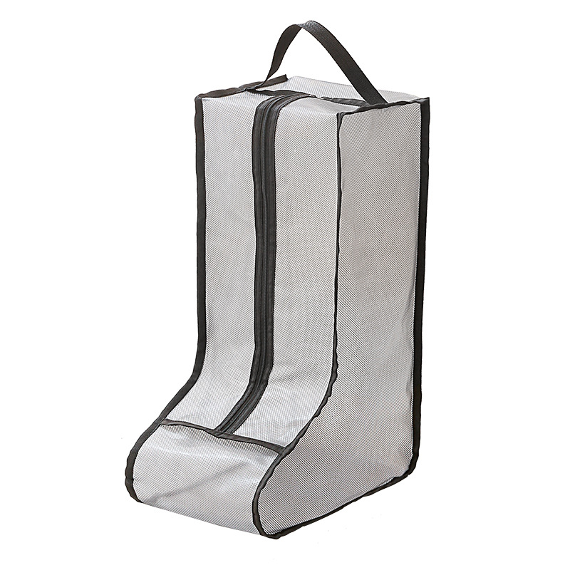 Botas bolsa de almacenamiento de clip de malla zapatos cubierta a prueba de polvo impermeable a prueba de humedad botas protectoras bolsas visibles zapatos a prueba de polvo