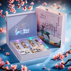 一鹿有你音乐投影彩妆套装眼影口红礼盒伴手礼情人节礼物送女朋友