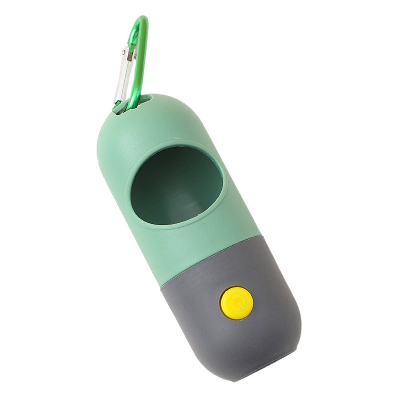 Трансграничный ящик для мусора для капсул для таблеток светодиодный мешок для собачьего табурета портативный Диспенсер ящик для хранения чистящие принадлежности для домашних животных