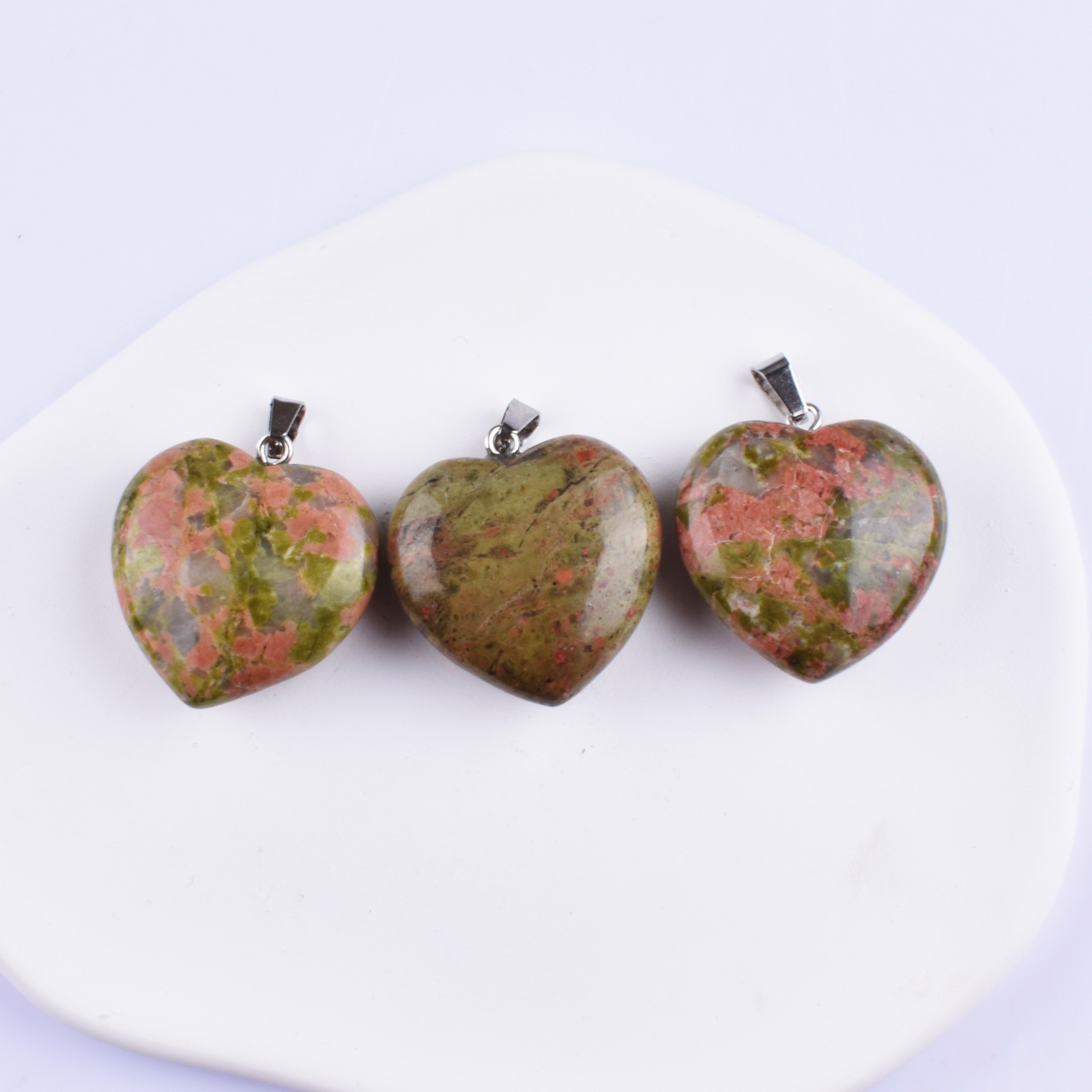 버클-펜던트-플라워 그린