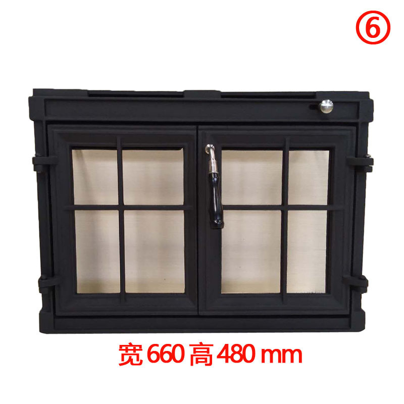 メーカー直販の室内装飾用本物の暖炉ドア加工、B&B自作住宅、別荘用自作暖炉ドア|undefined