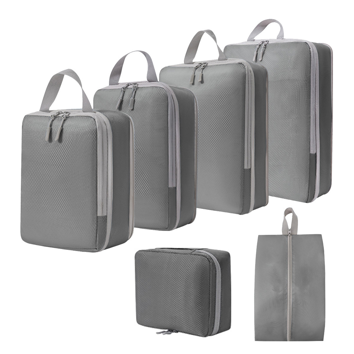 워시백 6 종 세트 그레이 (워시백 + 슈즈백)