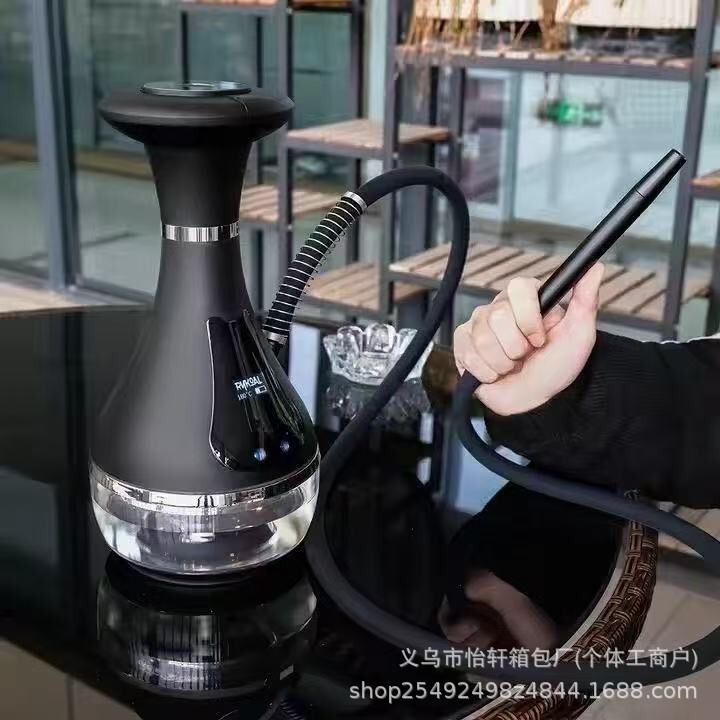 Arabian Electronic Hookah Led Light Display Charging Test Bar Accessories Smoke Paste Smoke Gun Smoke Fast Heating Hookah Gun