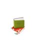 Blue fruit fish peas padded 200g acrylic cardboard portable compact Mark notebook notebook wholesale