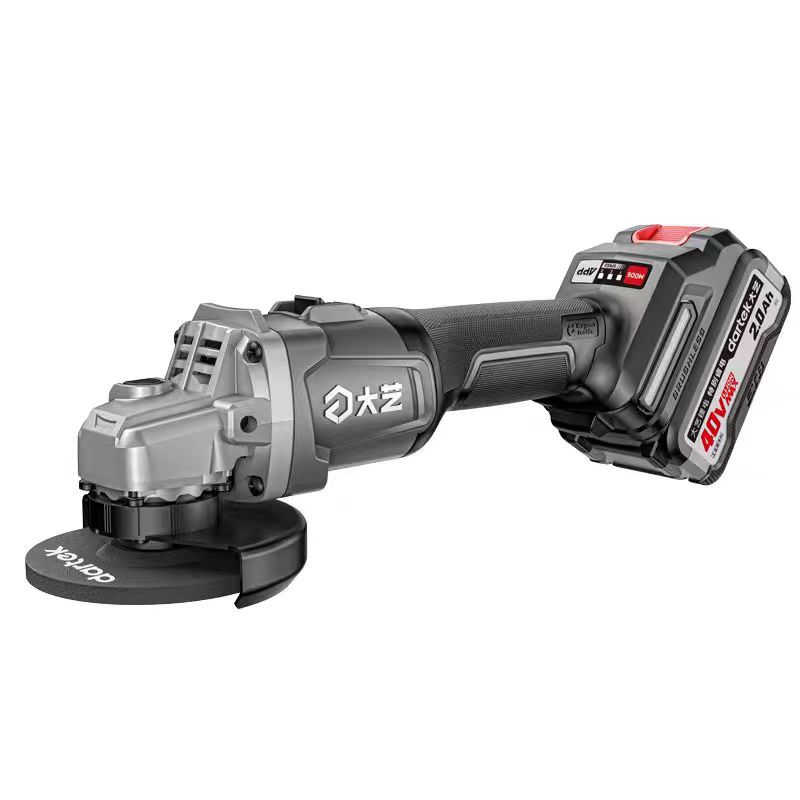 Dayi 40v-60-100 amoladora angular de batería de litio Máquina cortadora recargable sin escobillas de grado industrial Muela abrasiva pulida