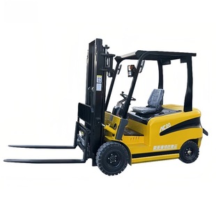 Electric Lift Forklift Small Fully Automatic 1 Ton 2 Ton Electric Forklift New Energy Standing Truck Diniu