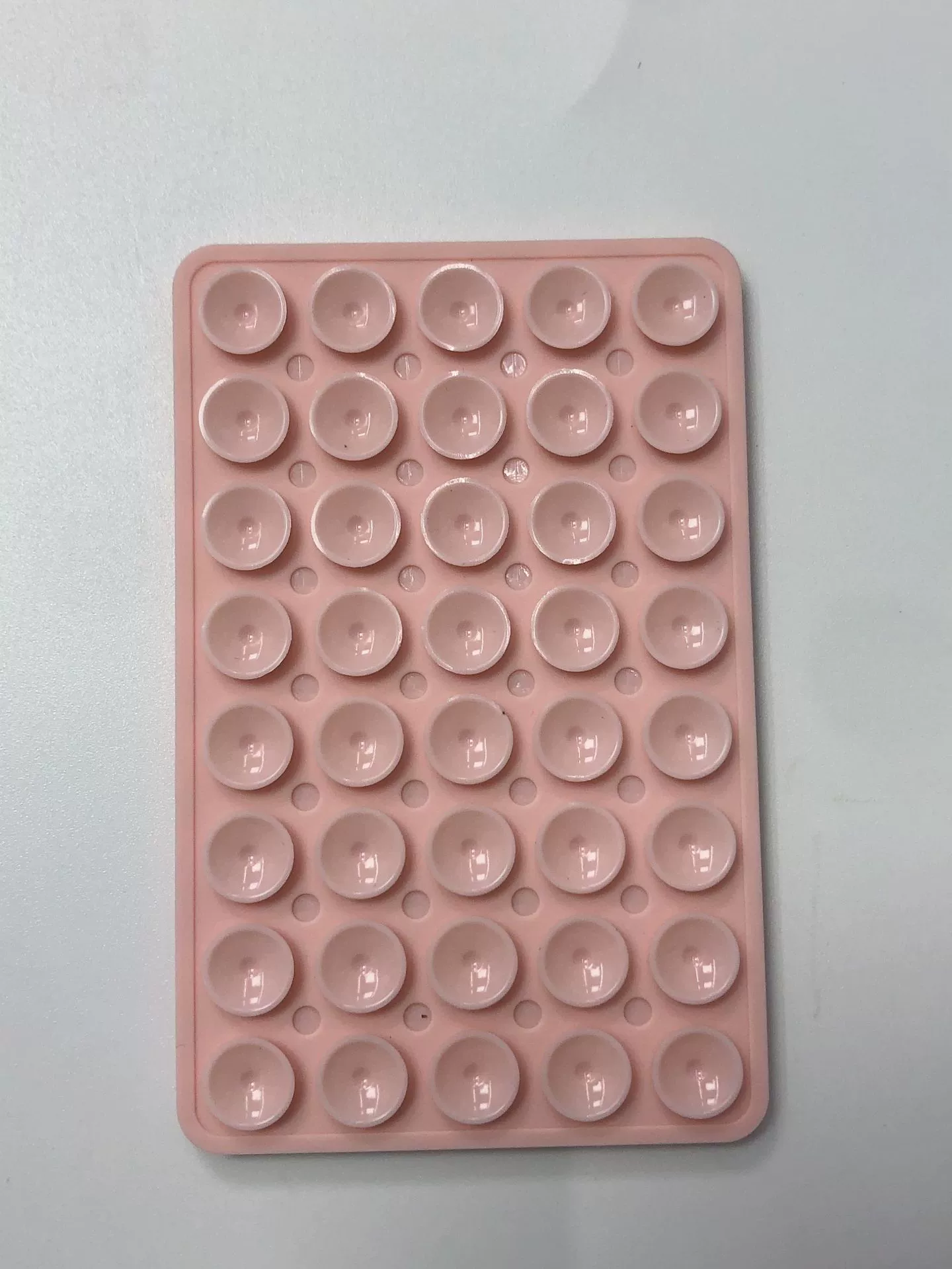 Silicone double-sided phone suction cup set, 40 pcs, multi-color phone holder