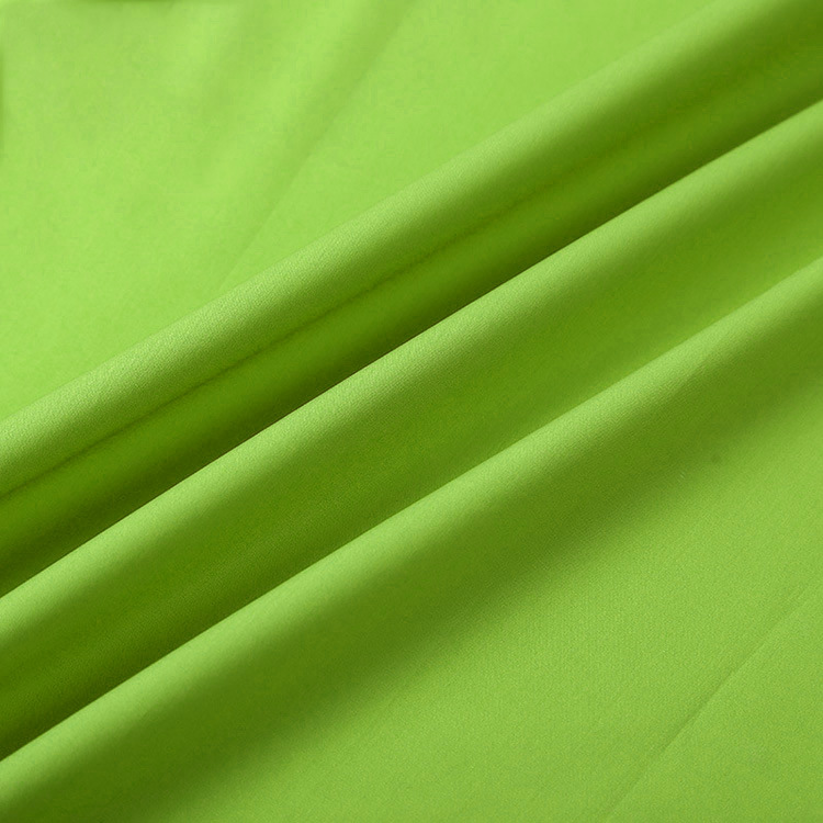 Nueva moda suave tacto 100% tela de seda de algodón orgánico tejido vestido de algodón