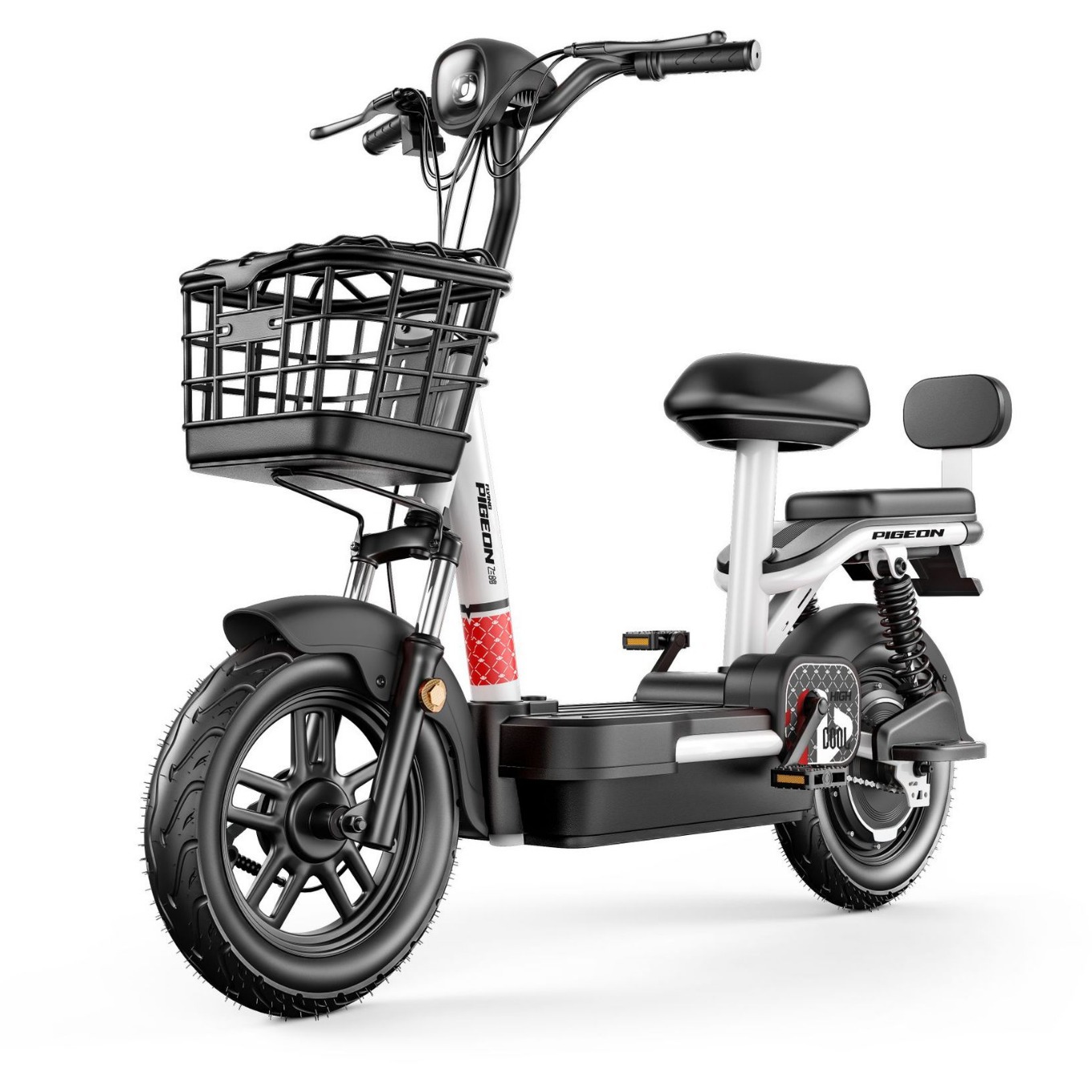 Flying Pigeon Doraemon nuevo estándar nacional coche eléctrico bicicleta batería coche batería de litio caminando hombres y mujeres adultos coche pequeño