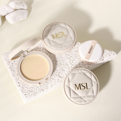 曼詩麗感光透潤粉底膏遮瑕膏粉餅細膩貼膚控油清爽不卡粉學生彩妝