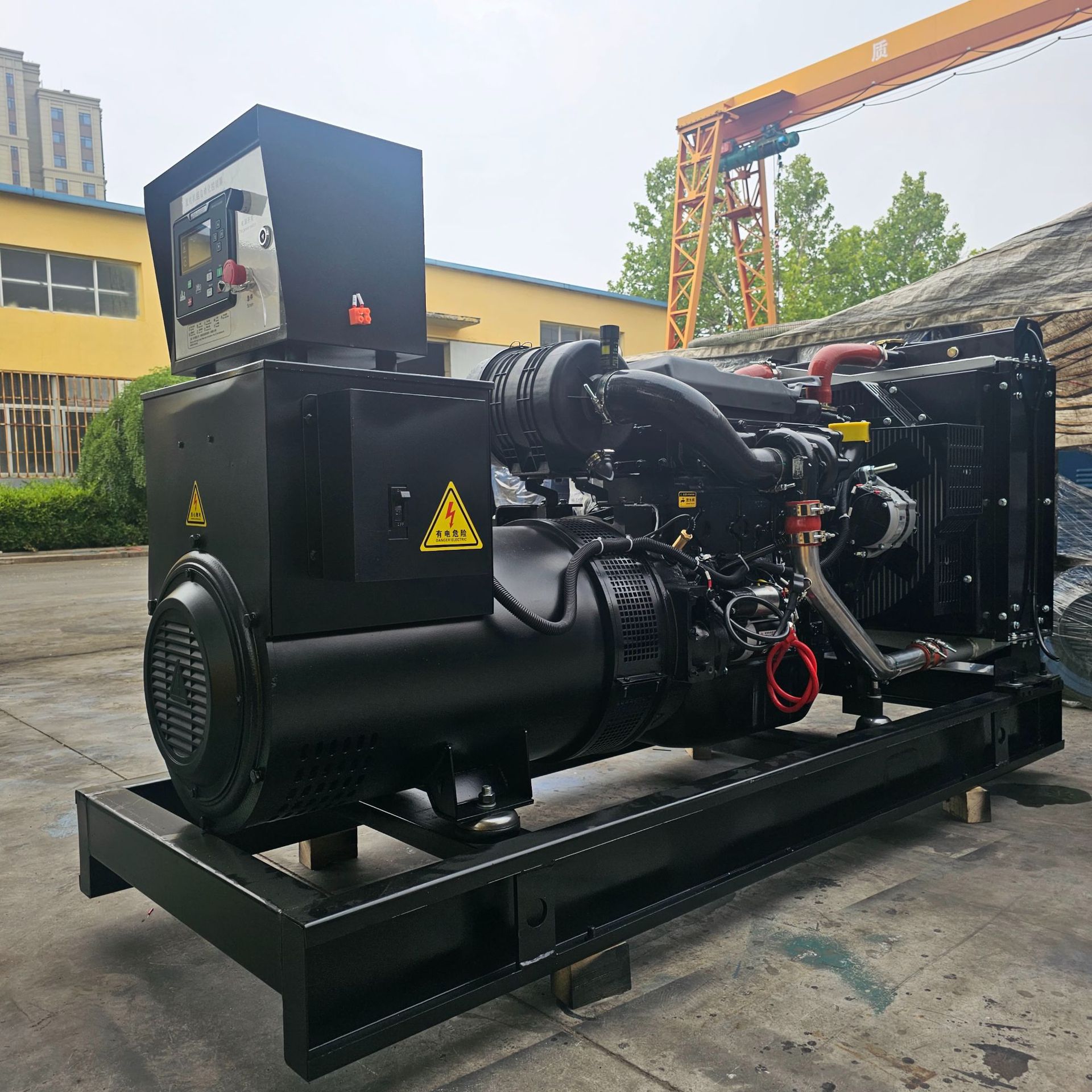 厂家供应100kw全铜发电机 酒店养殖场专用发电机组 商用发电机组