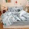 direct deal Clearance 99 Two sets thickening Brushed Four piece suit Double sheet Quilt cover Bedclothes On behalf of