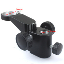 50mm镜托 10A调焦结构 镜头调焦托架工业相机支架配件 安装孔25MM