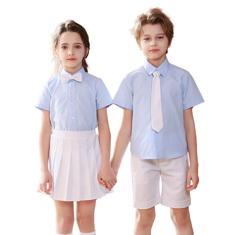 Traje de traje de actuación para niños Estilo universitario Foto de graduación de la escuela primaria y secundaria