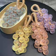 抖音爆款仿真水晶葡萄手工皂小红书DIY香薰透明葡萄串创意礼盒装