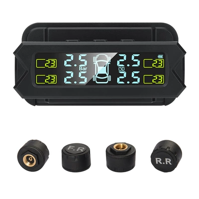 Tire pressure monitoring system Detector with External 4-Wheel Real-Time - ty22-external-buzzer