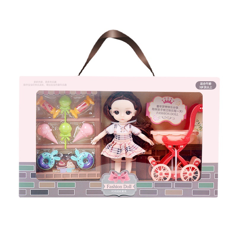 地摊玩具批发套装女童洋娃娃礼盒 换装娃娃儿童女孩盒装玩具套盒