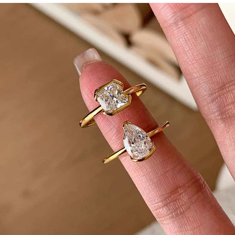 Vintage Moissanite Engagement Ring Designer Ring For Women_voghion.com