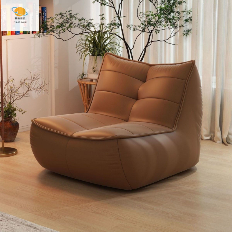Popular Lazy Sofa Leisure Caterpillar Living Room Lounge Chair Balcony Leisure Tatami Single Small Apartment Sofa Bed