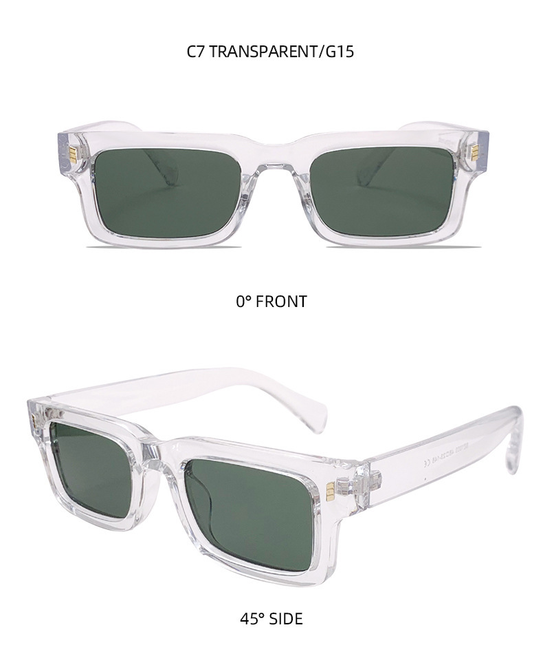 2024 spring retro small frame sunglasses European and American trend cross-border square sunglasses anti-ultraviolet foreign trade new_voghion.com