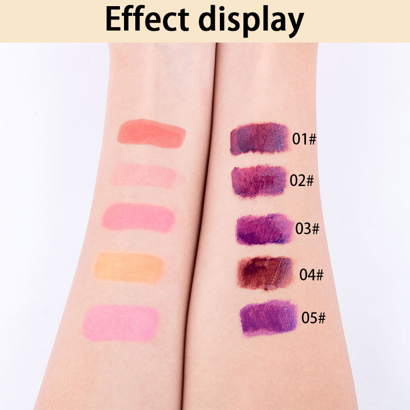 Long Lasting Waterproof Matte Tear And Pull Lipstick Popular