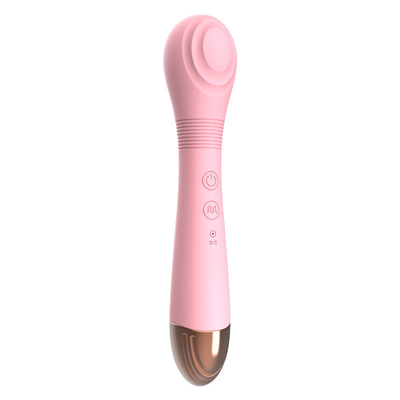 Shangsen varilla de vibración de calentamiento de frecuencia variable para mujeres G-spot silicona masturbadora AV varilla de sexo para adultos una cosa