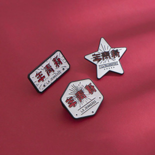 Awakening Era Peripherals New Youth Badges Retro Brooch Ins Trendy Personalized School Bag Jewelry Decoration May 4Th Youth