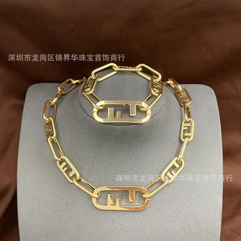 necklace with letters