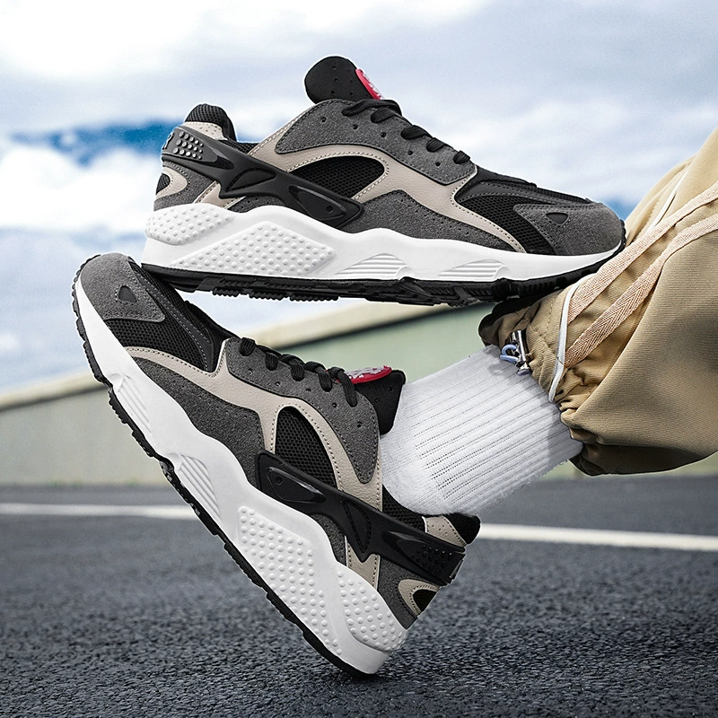 Весенние кроссовки на толстой подошве, дышащие, сетчатые, повседневные, модные, в корейском стиле, легкие, для бега, дропшиппинг