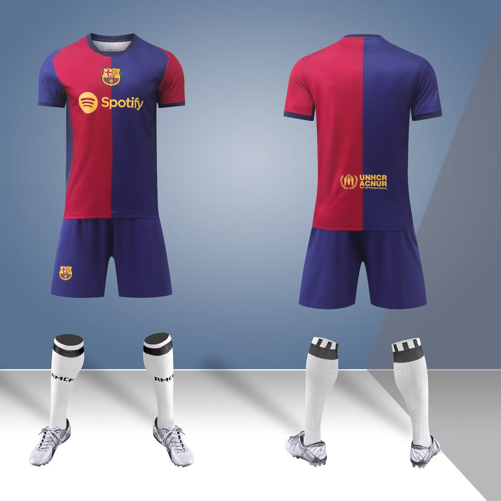 2425 juego de ropa de fútbol para adultos y niños Copa del Mundo Club de secado rápido para hombres y mujeres equipos de impresión de entrenamiento