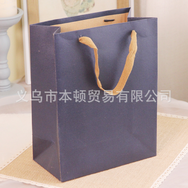 特价 复古文艺纯色牛皮纸袋礼品袋手提包装袋礼盒包装袋小号袋子