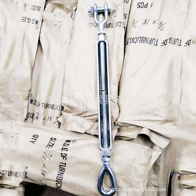 模锻花篮螺栓花篮螺丝美式花兰 开体花兰钢丝绳拉紧器