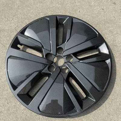 Upgrade Blackening Modification, Hub cover - l6789-20inch-water-transfer-carbon-fiber-one