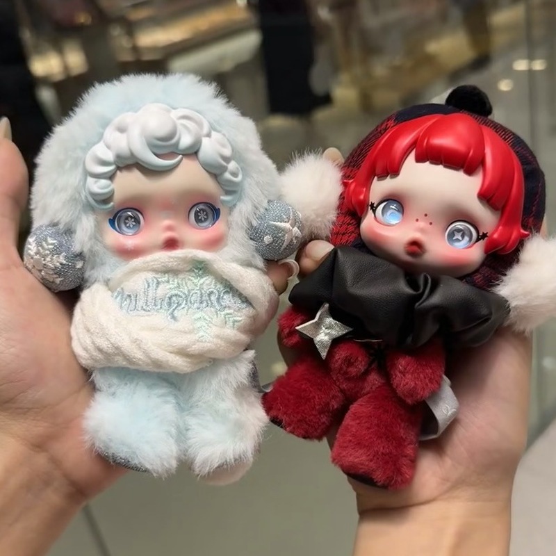 バブルマート SP 冬の章シリーズ ぬいぐるみ ブラインドボックス フィギュア ポリ塩化ビニル製人形 ペンダント ポリ塩化ビニル工芸|undefined