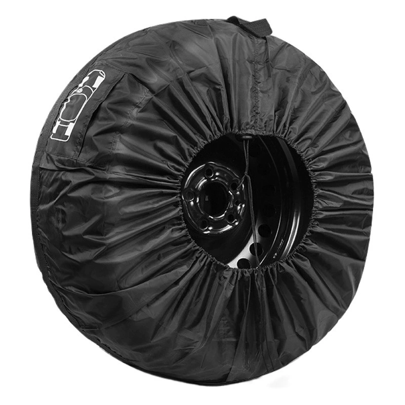 Автомобильный чехол для запасного колеса «все включено», ткань 190T, пыле- и водонепроницаемый, защитный чехол для запасного колеса, чехол для снежного колеса, чехол для хранения