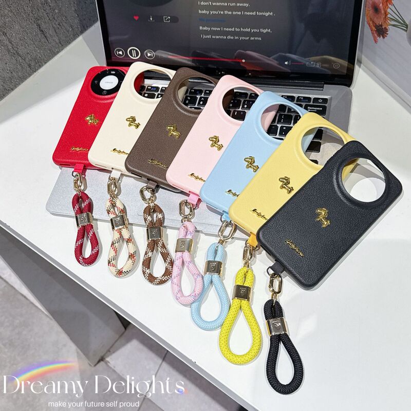 Suitable for Iphone17Promax Metal Pony Solid Color Leather Texture Case Simple All-Inclusive Anti-Fall Colorful Phone Case Suitable for Iphone17Promax Metal Pony Solid Color Leather Texture Case Simple All-Inclusive Anti-Fall Colorful Phone Case