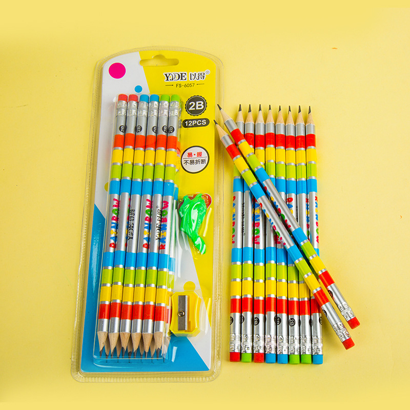 Lápiz 3016HB/6057/6053/2B estudiante suministros Escuela Primaria estudiante regalos graduación suministros