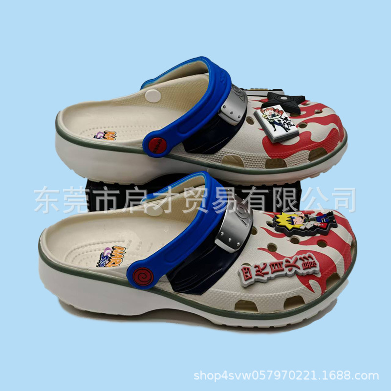 Cross nuevo Melody / Pokémon / Winnie the Pooh con zapatos de flores para niños antideslizantes zapatos de agujeros sandalias para niñas