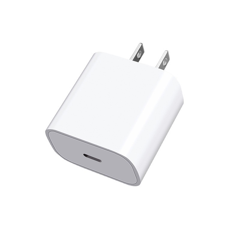 Juego de Cargador de Carga Rápida Estándar EE. UU. PD20W Type-C para iPhone 14-17 de ABS