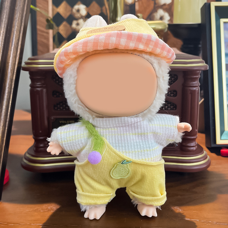 ラブブ服ラブブ17cm人形ベビー服かわいい着せ替えスーツおもちゃの服のみに適しています|undefined