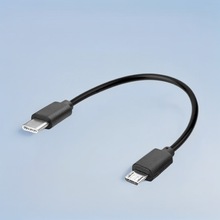 type-c转microusb数据线安卓手机互充对拷充电线耳机线带otg快充