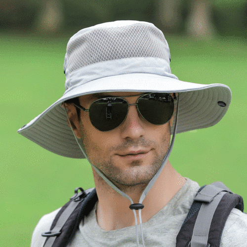 Fisherman Hat Men's  New Outdoor Sun Protection Hat Mountaineering Fishing Sun Hat Cycling Sun Protection Hat Sun Hat